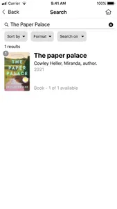 Palm Desert Library screenshot 2