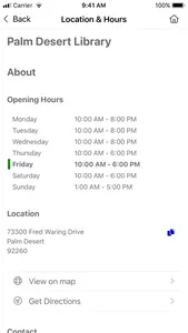 Palm Desert Library screenshot 4