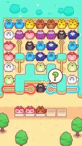 Cat Block Jam: Healing Puzzle screenshot 2