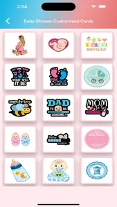 Baby Shower Customised Cards screenshot 5