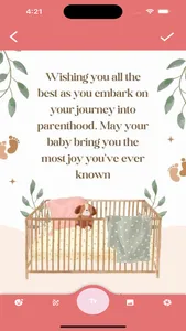 Baby Shower Customised Cards screenshot 6