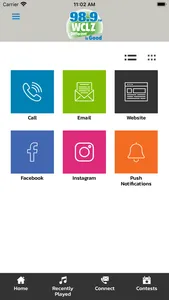 98.9 WCLZ screenshot 2