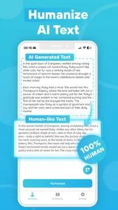 Humanize AI Text & AI Detector screenshot 0