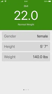 BMI Calculator for Weight Loss screenshot 0