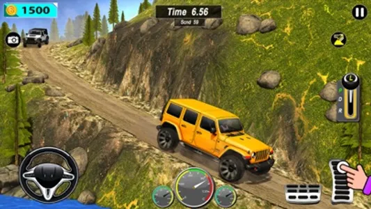 Offroad 4x4 Jeep Parking Game screenshot 0