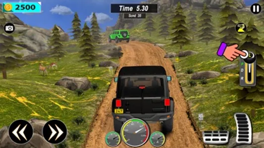 Offroad 4x4 Jeep Parking Game screenshot 2