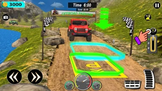 Offroad 4x4 Jeep Parking Game screenshot 3
