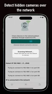 Hidden Camera Detector,Scan IP screenshot 0