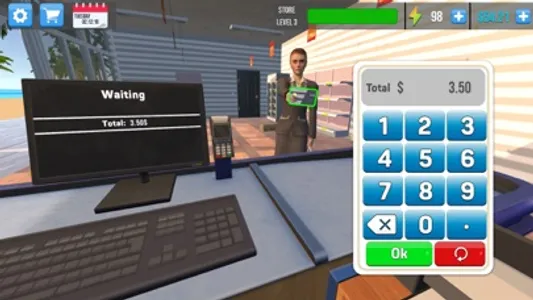 Grocery Store Cashier Games screenshot 0
