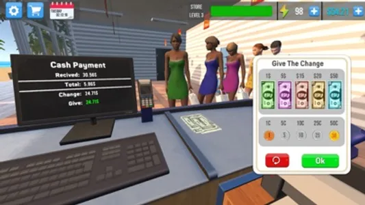 Grocery Store Cashier Games screenshot 4