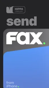 Fax from iPhone - Send Docs screenshot 0