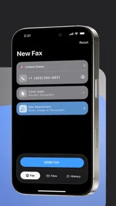 Fax from iPhone - Send Docs screenshot 1