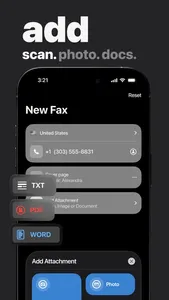 Fax from iPhone - Send Docs screenshot 2