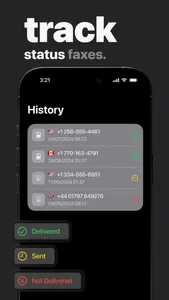 Fax from iPhone - Send Docs screenshot 4
