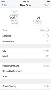 dBrief — Pilot logbook screenshot 6