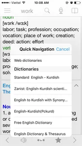 Kurdish Dictionary - Dict Box screenshot 3