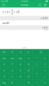 Bamboo Calculator screenshot 1