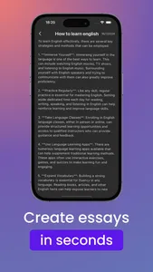 AI Paragraph Writer: Essay AI screenshot 2