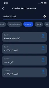 Stylish Text Generator App screenshot 2