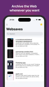 Websave screenshot 0