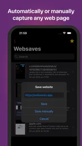 Websave screenshot 1