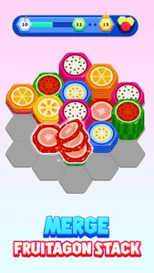 Fruitagon: Stack Sort screenshot 2