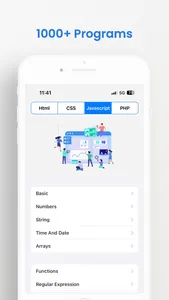 Learn Js, Php, Html, Css screenshot 2