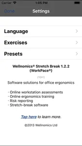 Wellnomics Stretches screenshot 4