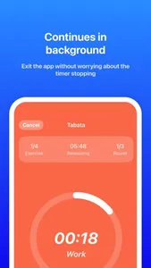 Hiit Timer & Tabata stopwatch screenshot 3