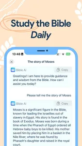 Haven: Bible Chat screenshot 1
