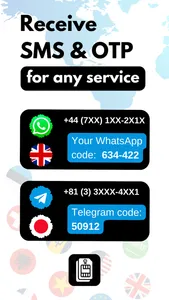 SMS Online - SMS Verification screenshot 0