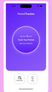 Period Tracker - Calendar screenshot 1