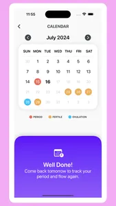 Period Tracker - Calendar screenshot 4