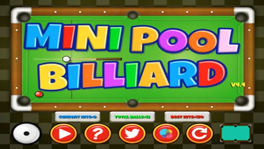 Mini Pool Billiard screenshot 0