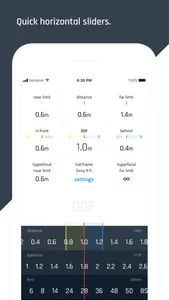 DOF Slider screenshot 2