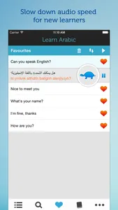 Learn Arabic Travel Phrasebook screenshot 2