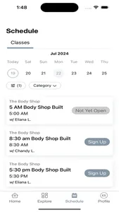 BSHC Fitness screenshot 2