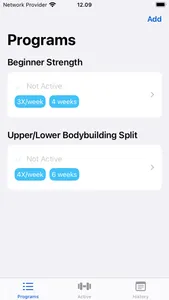 GymPath: Workout Tracker / Log screenshot 0