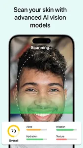 Glass: AI Skincare & Acne Scan screenshot 1