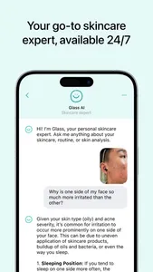 Glass: AI Skincare & Acne Scan screenshot 3
