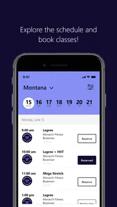 Monarch Fitness screenshot 2