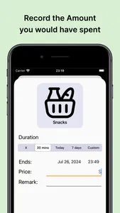 BuyLess: Stop Snacks Addiction screenshot 1