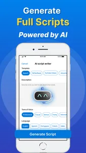 Teleprompter - AI Captions App screenshot 2