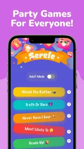 Party Games: Adult and Family screenshot 0