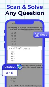 Homework Helper AI Math Solver screenshot 0