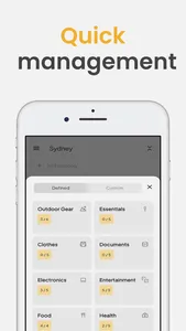 PackMate - Travel Packing List screenshot 3