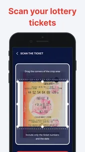 Lottery Ticket Scanner App screenshot 2