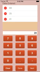 Statistics Calculator screenshot 1