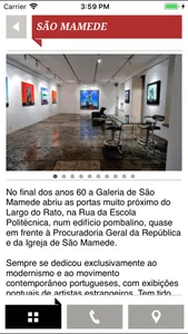 Galeria de São Mamede screenshot 1