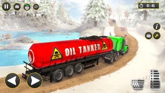 Oil Tanker Semi Truck Games 3D screenshot 4